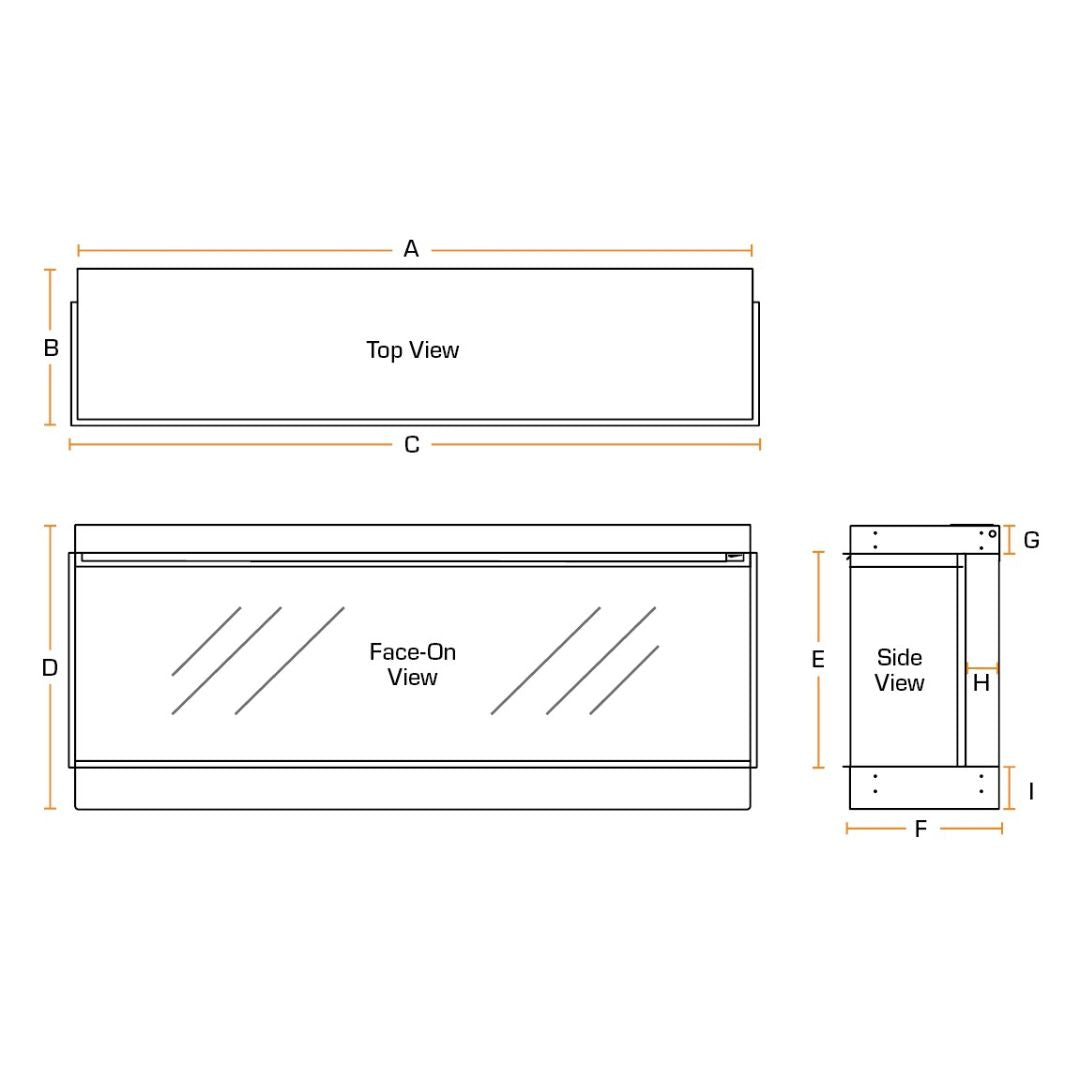 British Fires New Forest 1600 Electric Firebox With Deluxe Real Logs