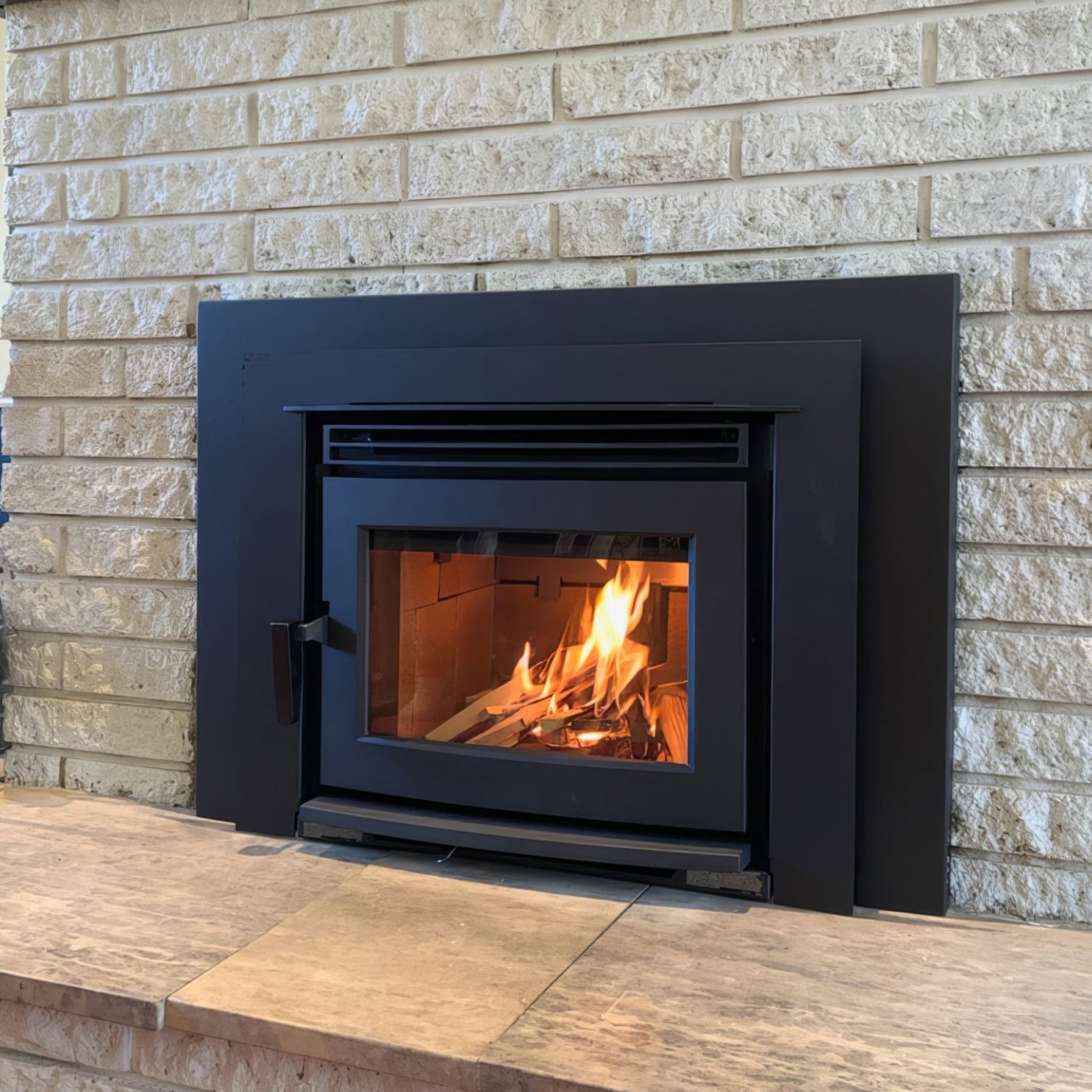 Pacific Energy Neo Inbuilt Wood Heater – BBQs Fireplaces