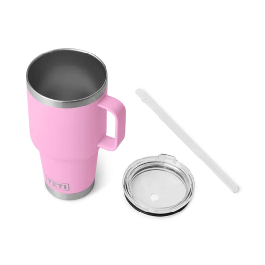 Yeti Rambler 35oz Straw Mug Power Pink