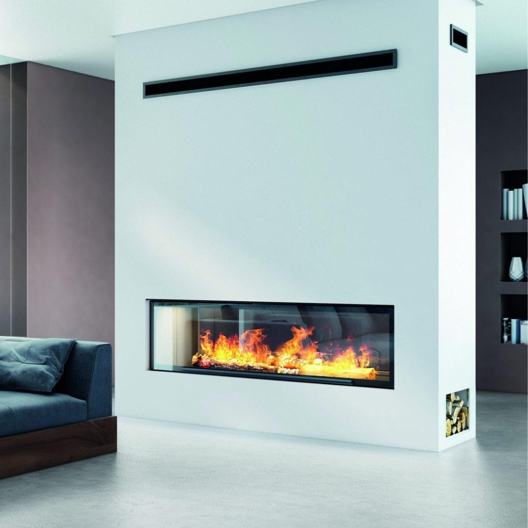 Sculpt Axis H1600 XXL Double Sided Wood Fire with Swing and Lift