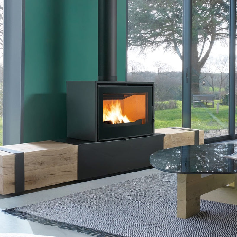 Load image into Gallery viewer, Sculpt Axis I1000 Freestanding Wood Fire Body Only
