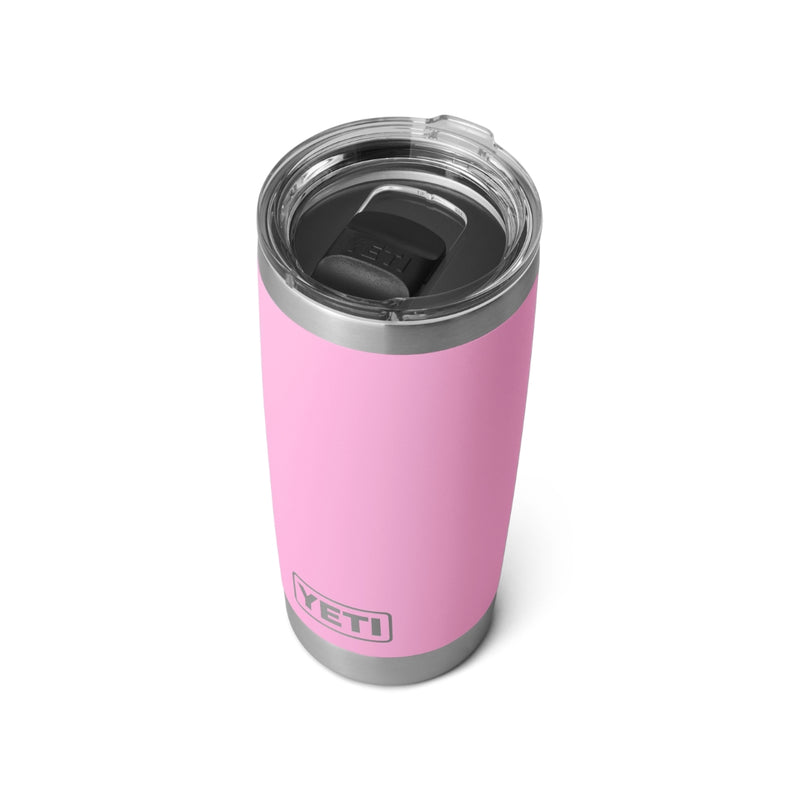 Load image into Gallery viewer, Yeti Rambler 20oz Tumbler with Magslider Lid Power Pink | Limited Edition
