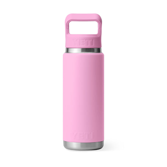 Yeti Rambler 26oz Bottle with Straw Cap Power Pink | Limited Edition