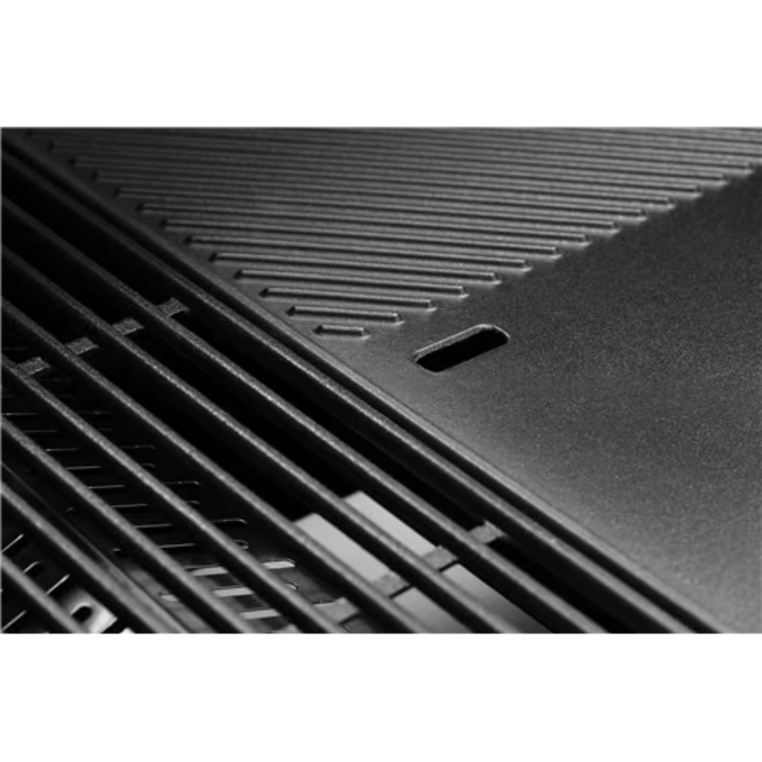 Beefeater 1600 Series 4 Burner Dark BBQ on Trolley W/Side Burner