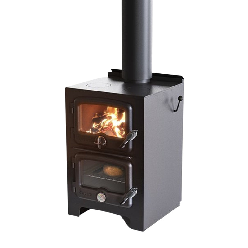 Load image into Gallery viewer, Nectre Bakers Oven Freestanding Wood Stove
