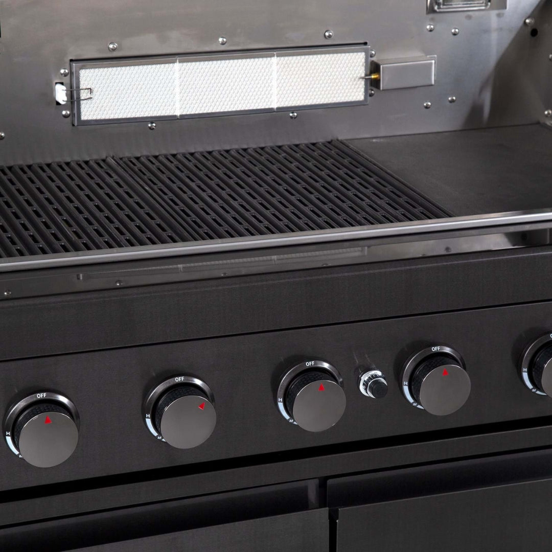 Gasmate Nova 6 Bnr Twin Hood BBQ