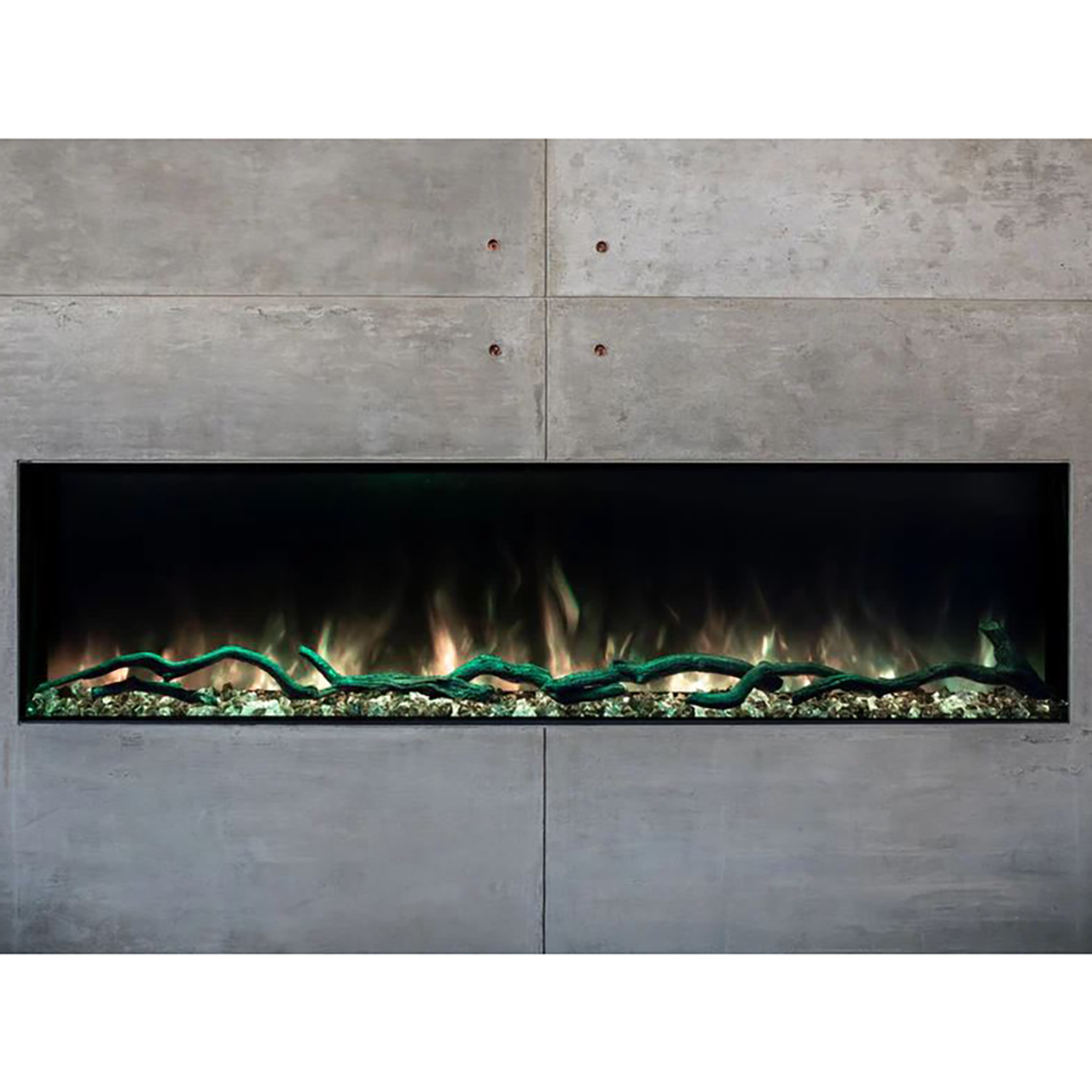 Modern Flames Landscape 68in Pro Slim Built In Gen 2 Electric Wall Mount Heater