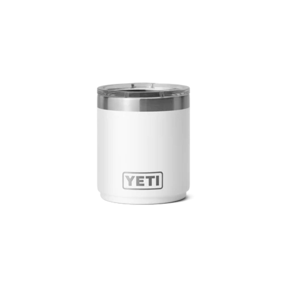 Yeti Rambler 10oz Stackable Lowball with MagSlider Lid | White
