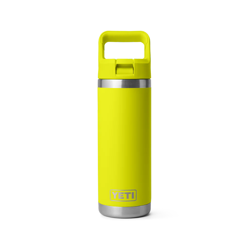 Yeti Rambler 18oz Bottle with Straw Lid | Canyon Red