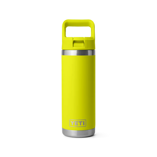 Yeti Rambler 18oz Bottle with Straw Lid | Canyon Red