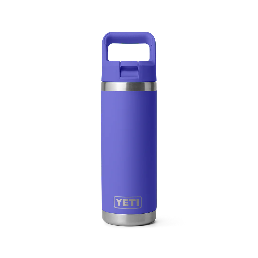 Yeti Rambler 18oz Bottle with Straw Lid | Canyon Red