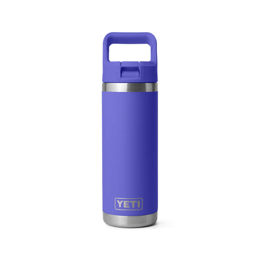 Yeti Rambler 18oz Bottle with Straw Lid | Canyon Red