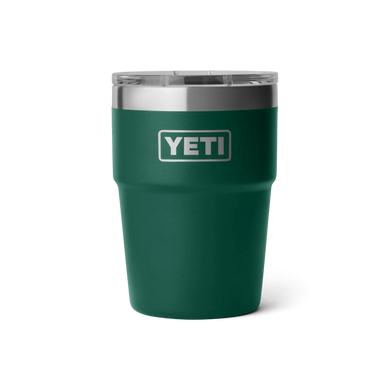 Yeti Rambler 16oz Stackable Cup with MagSlider Lid | Black Forest Green