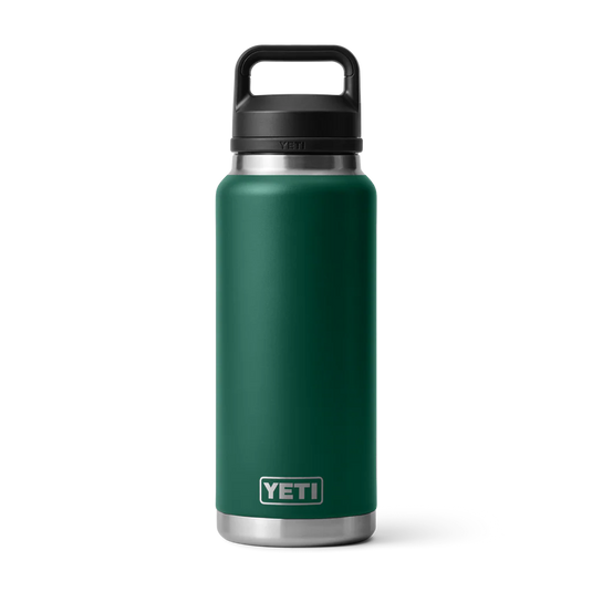 Yeti Rambler 36oz Bottle with Chug Lid | Black Forest Green