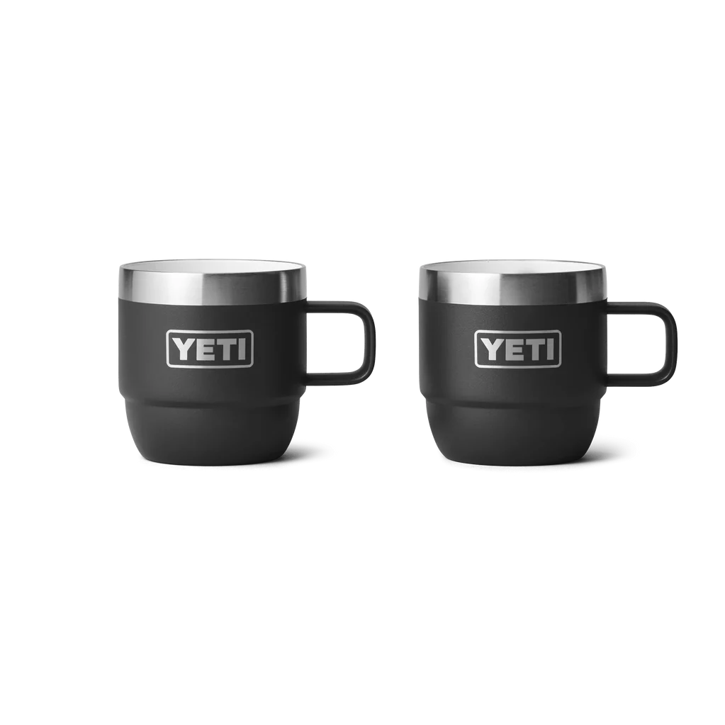 Yeti Rambler 6oz Espresso Mug 2pk | Black