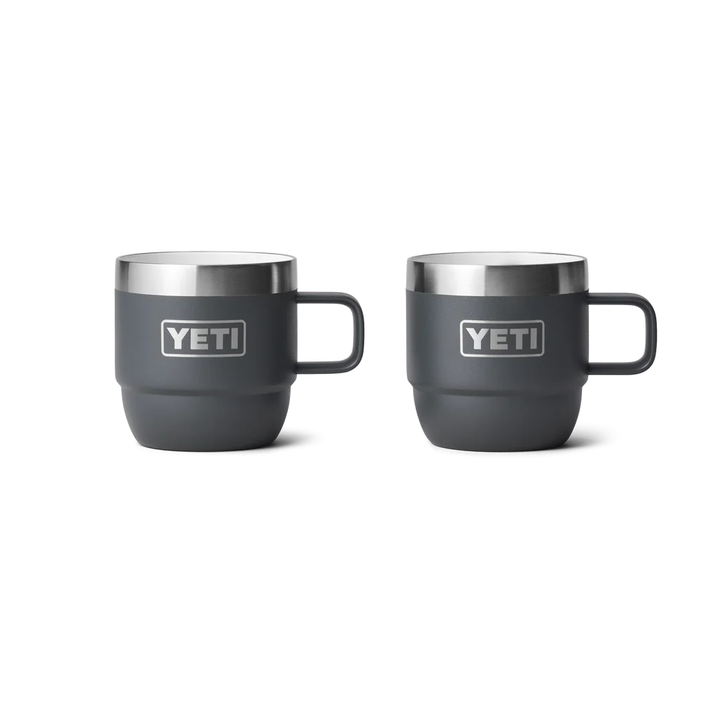 Yeti Rambler 6oz Espresso Mug 2pk | Black