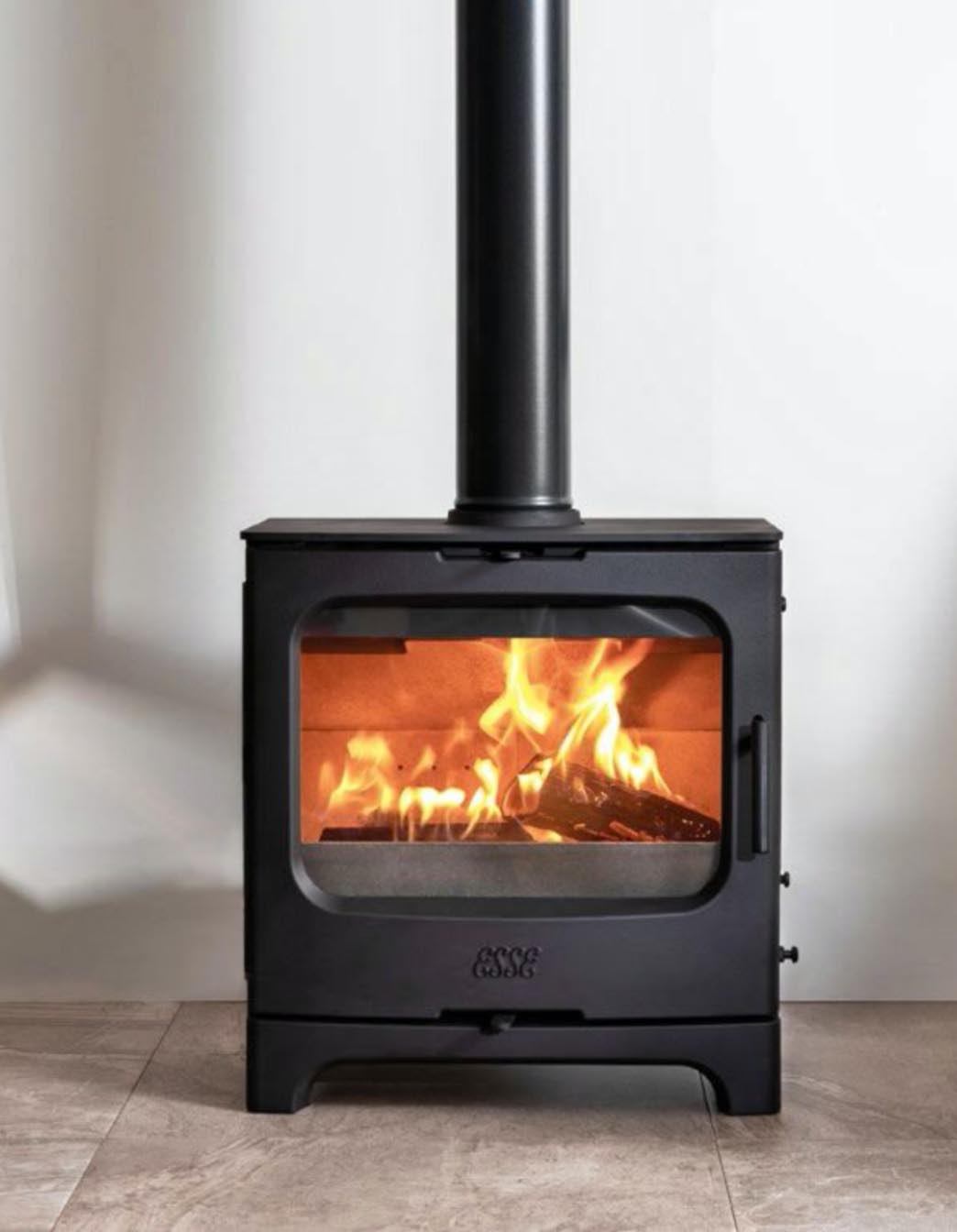 ZZ Esse 775 wood heater with outside air