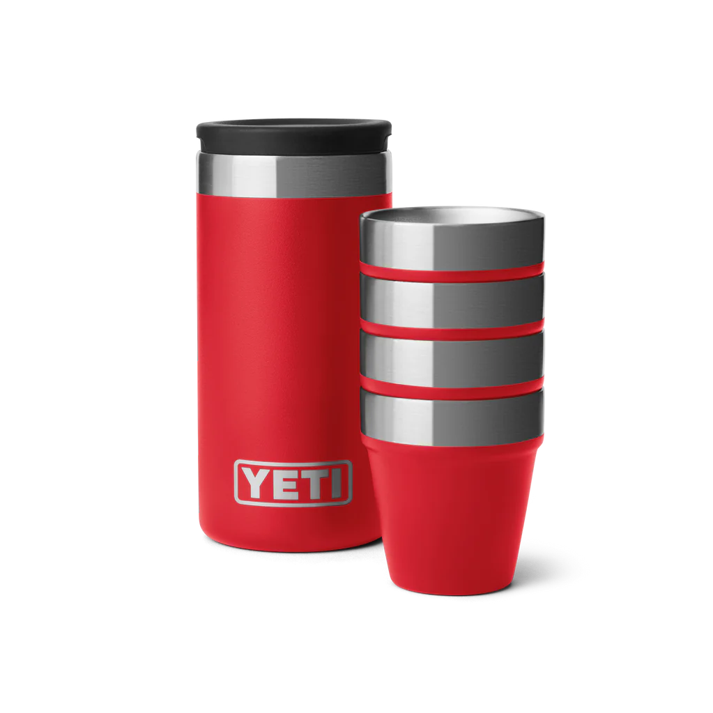 Yeti Shot Glasses and Case | Black