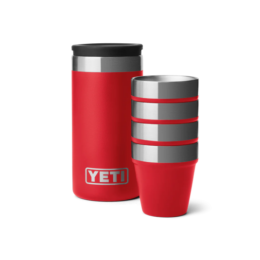 Yeti Shot Glasses and Case | Black