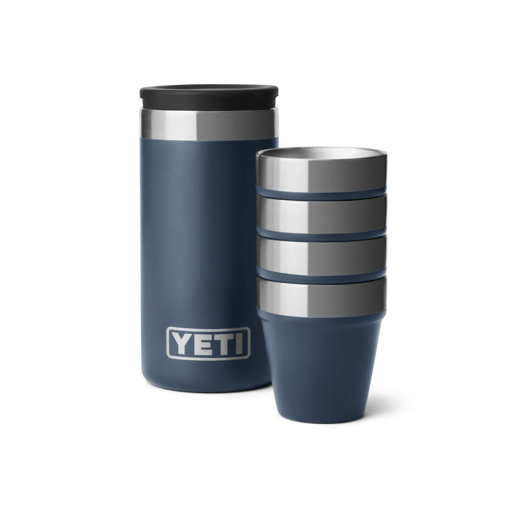 Yeti Shot Glasses and Case | Black