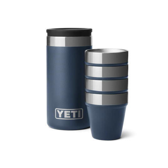 Yeti Shot Glasses and Case | Black