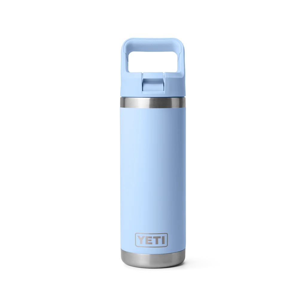 Yeti Rambler 18oz Bottle with Straw Lid | Canyon Red