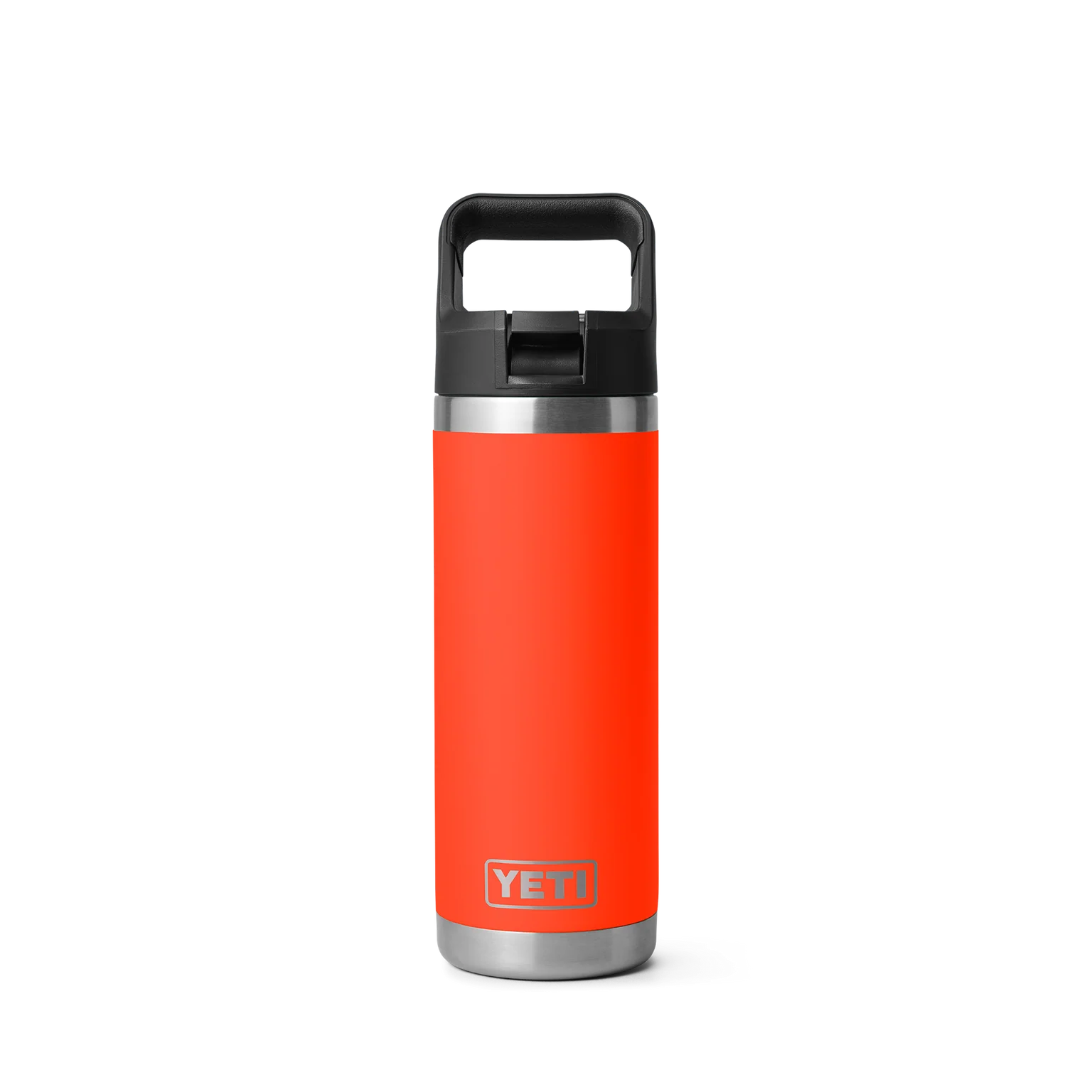 Yeti Rambler 18oz Bottle with Straw Lid | Solar Flare