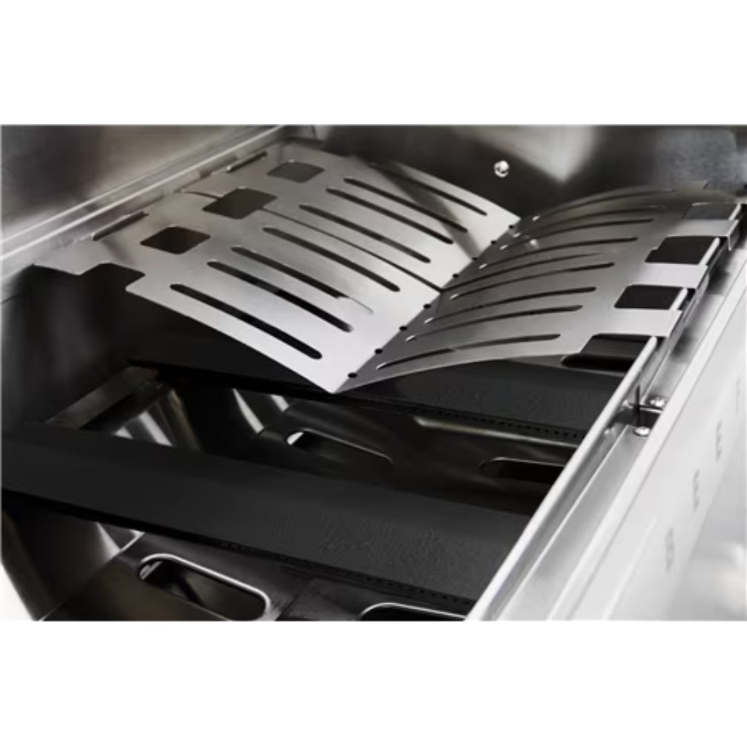 Beefeater 7000 Series 5 Burner BBQ On Trolley W/Side Burner