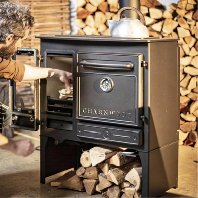 Charnwood Haven Wood Stove on Store Stand