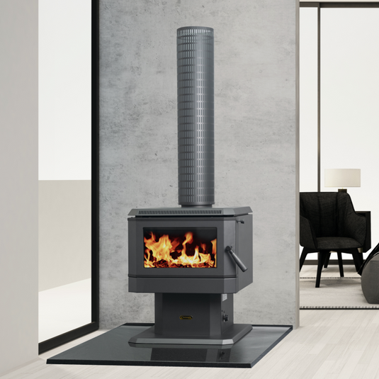 Coonara Compact Freestanding Wood Heater wIth Fan