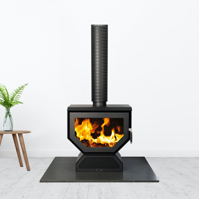 Coonara | Woody Freestanding Wood Heater - Thermostat Control