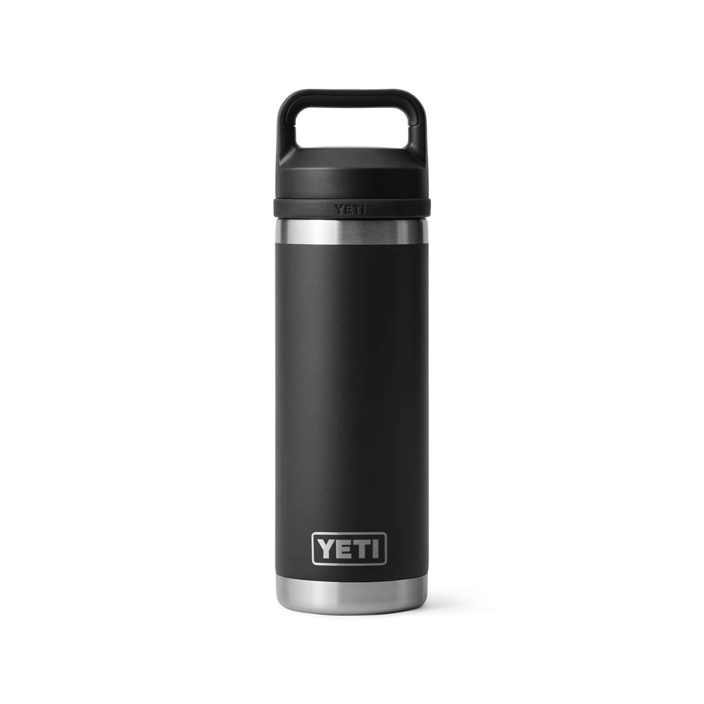 Yeti Rambler 18oz Bottle with Chug Lid | Black