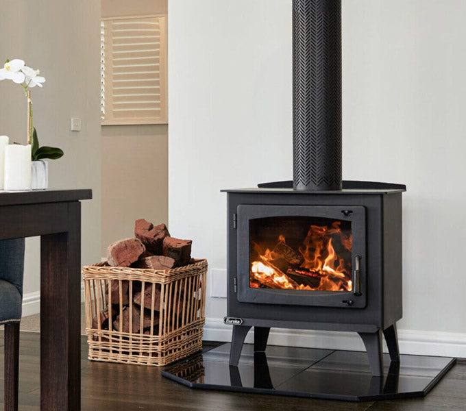 ZZ Eureka Amber | Radiant Free Standing Wood Heater