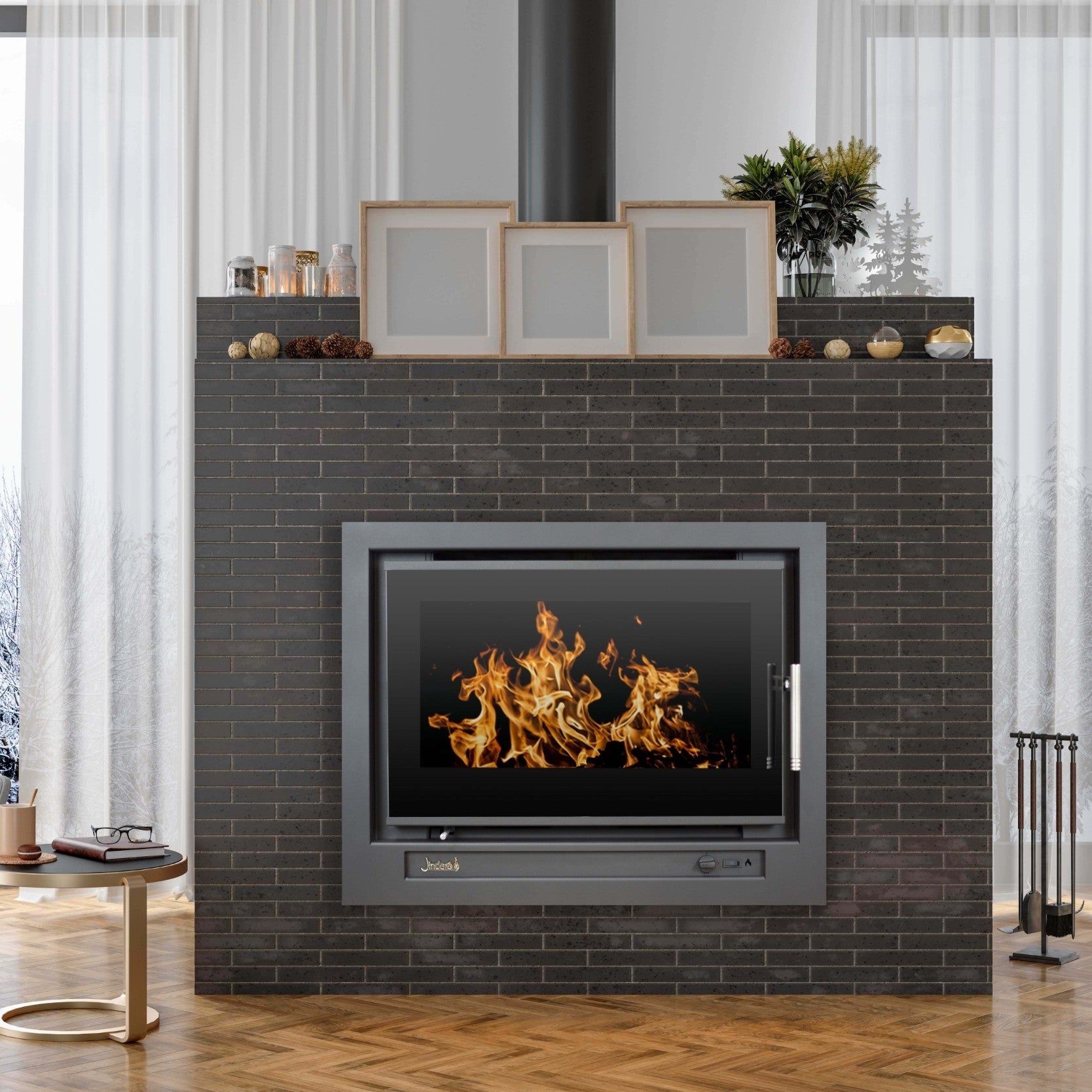 Jindara Grange Inbuilt Wood Heater Zero Clearance