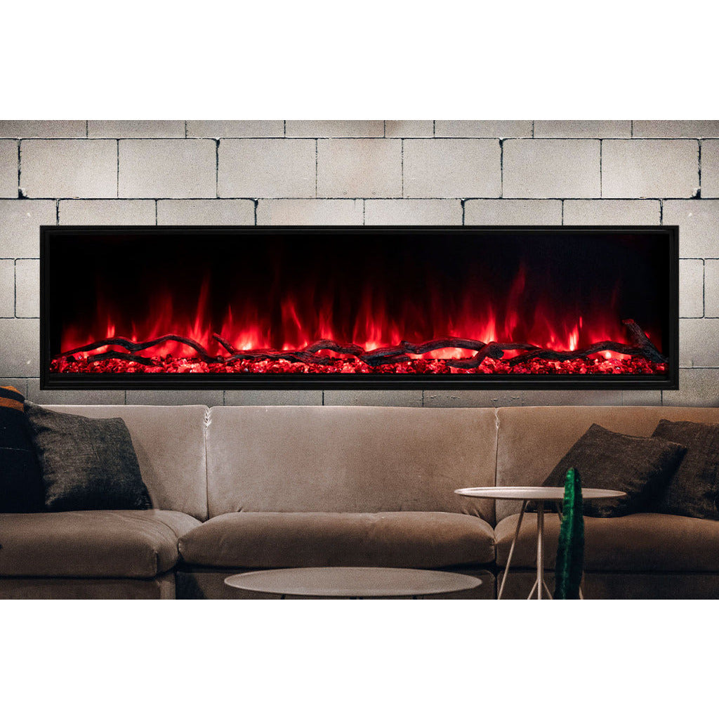 Modern Flames Landscape 80in Pro Slim Built In Gen 2 Electric Wall Mount Heater