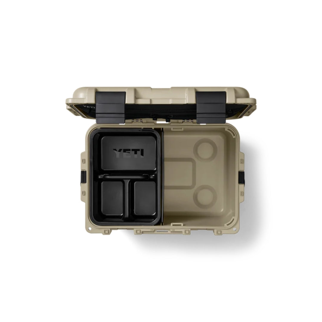 Yeti LoadOut GoBox 30 2.0 Tan NEW & IMPROVED LOADOUT® GOBOX 30 GEAR CASE