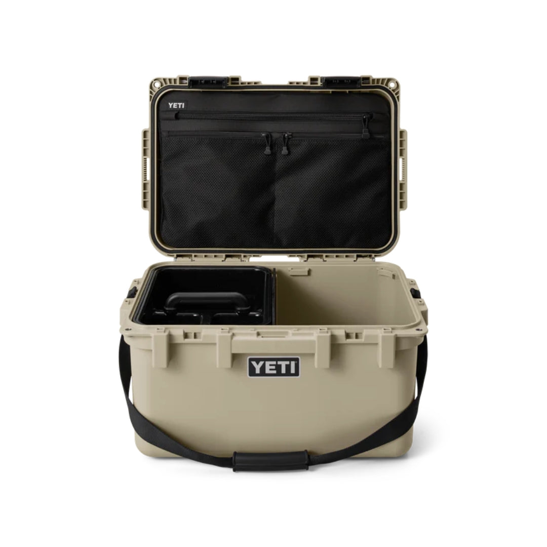 Yeti LoadOut GoBox 30 2.0 Tan NEW & IMPROVED LOADOUT® GOBOX 30 GEAR CASE