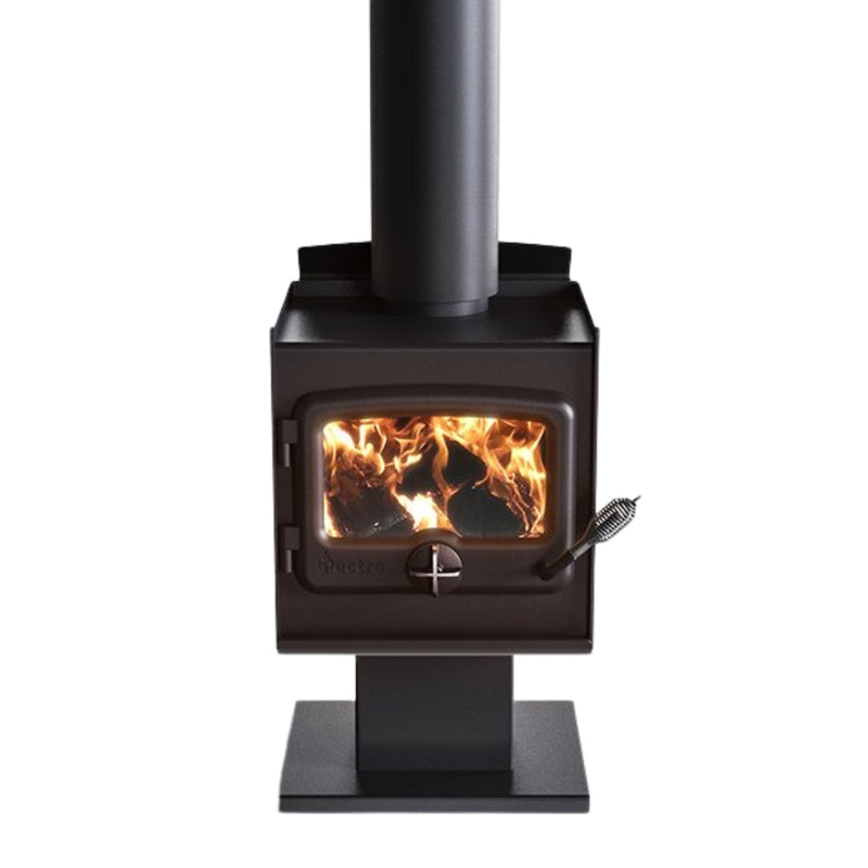 Load image into Gallery viewer, Nectre N15 Freestanding Wood Heater on Pedestal
