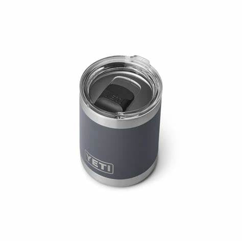Yeti Rambler 10oz Lowball 2.0 with MagSlider Lid | Charcoal