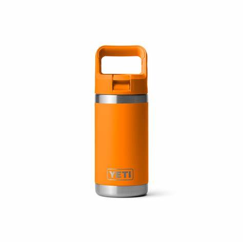 Yeti Rambler 12oz Kids Bottle with Straw Lid | Canyon Red