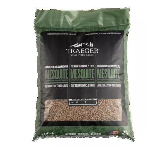 Traeger - MESQUITE PELLETS - 9 KG BAG