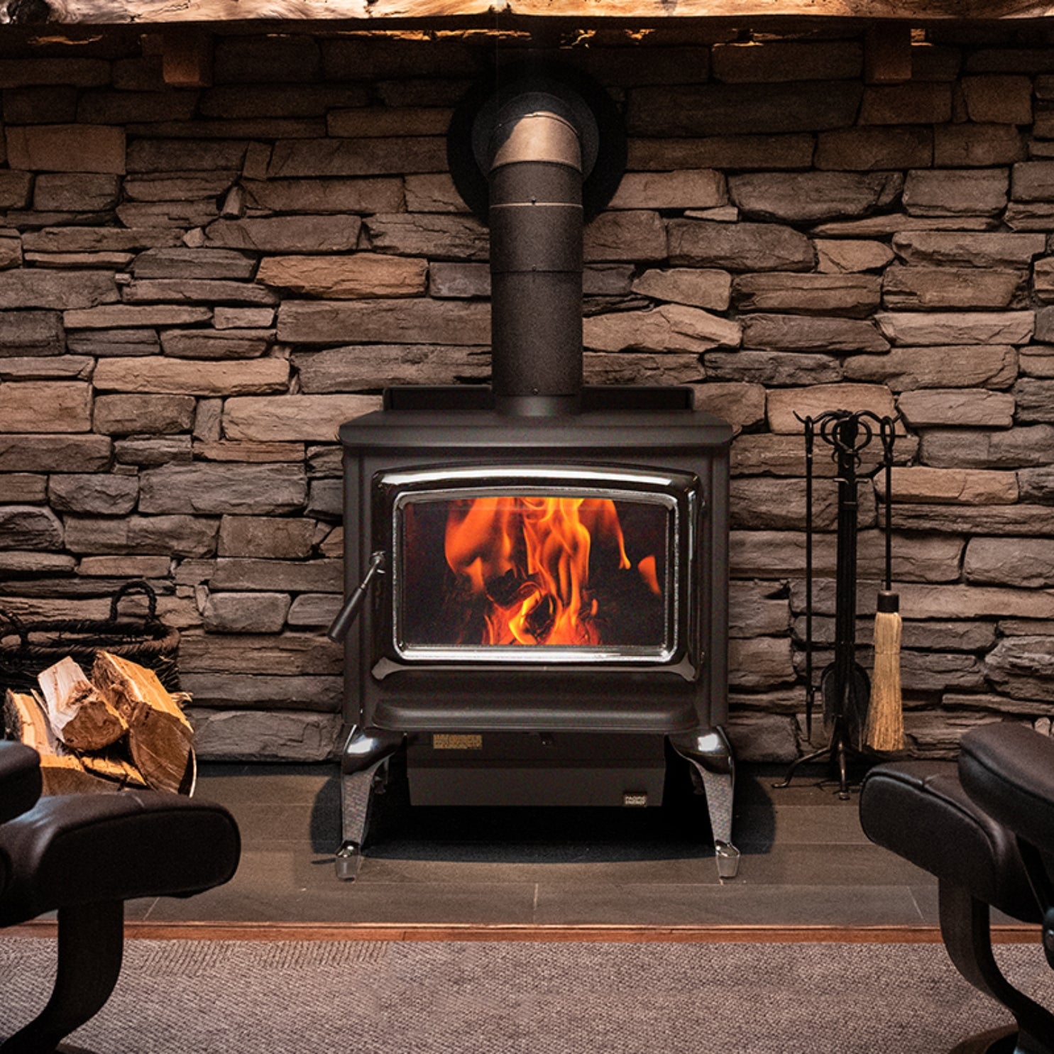 Pacific Energy Summit on Legs Freestanding Wood Heater