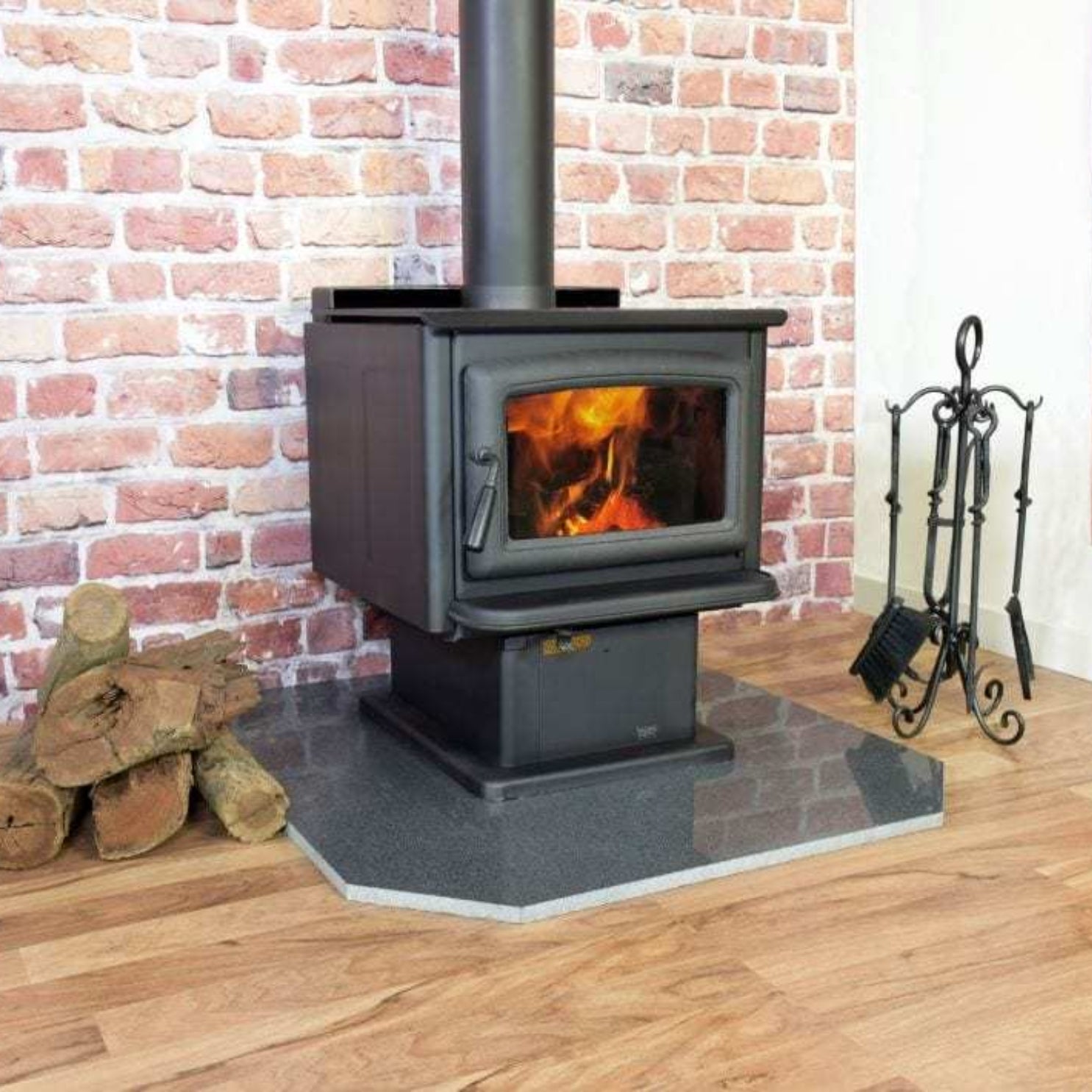Pacific Energy Summit on Pedestal Freestanding Wood Heater