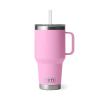 Yeti Rambler 35oz Straw Mug | Power Pink