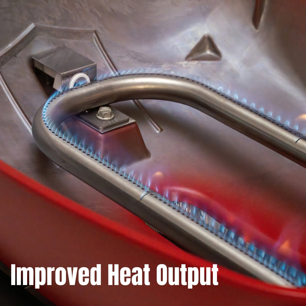 Baby Q (Q1000N) Flame Red LPG