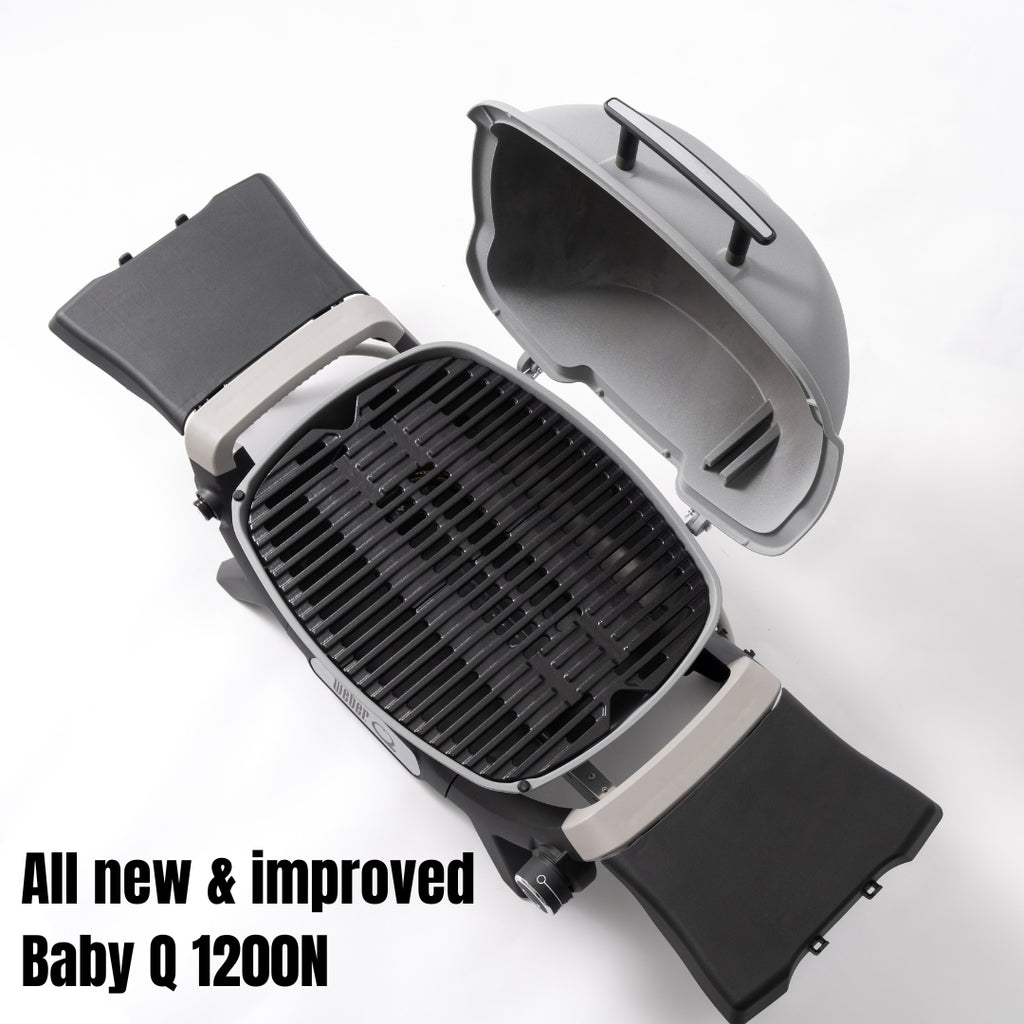 Baby Q Premium (Q1200N) Smoke Grey LPG