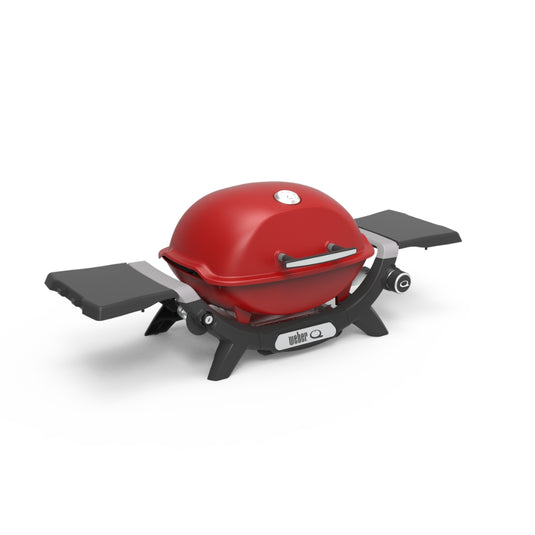 Weber 2023 Release Baby Q1200N LP Flame Red
