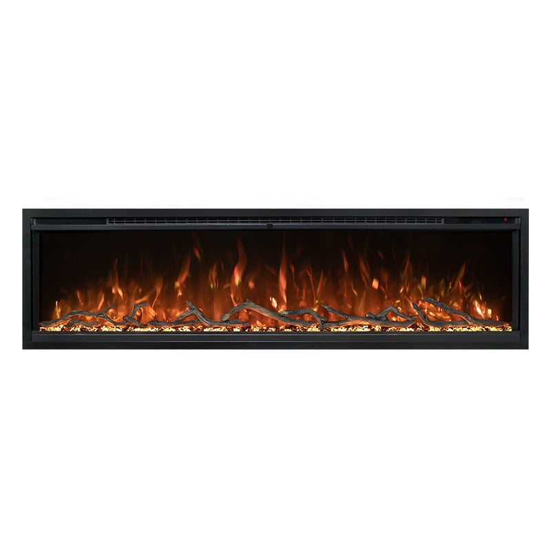 Modern Flames 60in Spectrum Slimline Electric Wall Mount Heater with Log Set
