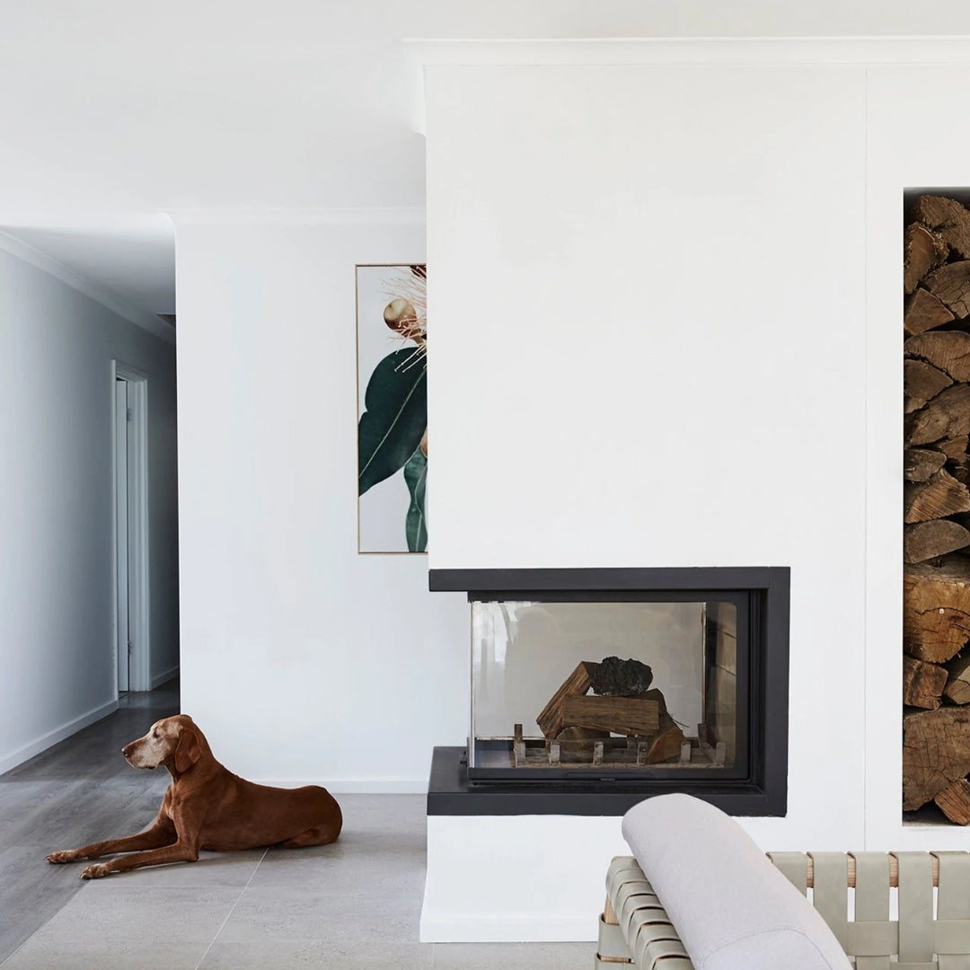 Sculpt Axis EPI950 Three Sided Wood Fire with Swing and Lift Door