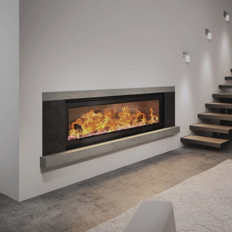 Load image into Gallery viewer, Sculpt Axis H1600 XXL Wood Fire with Swing and Lift Door

